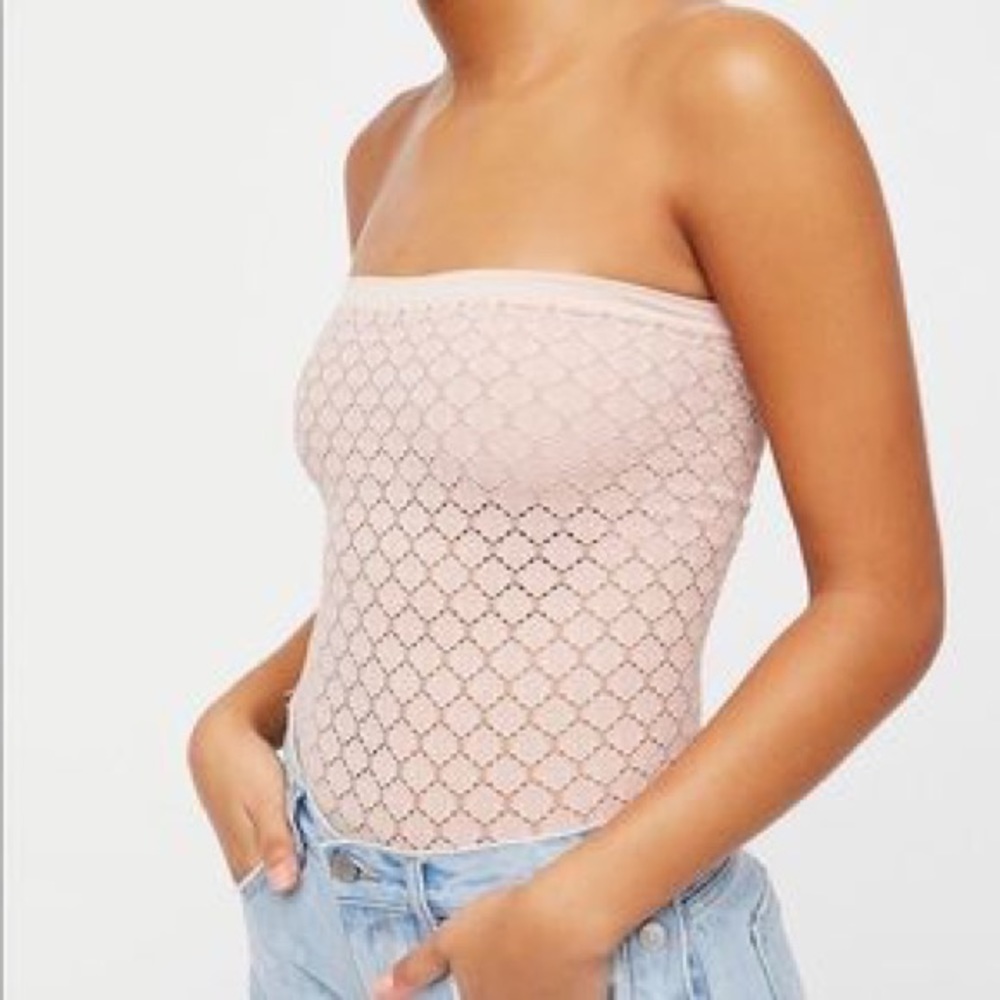 FREE PEOPLE TEXTURED TUBE TOP 💗